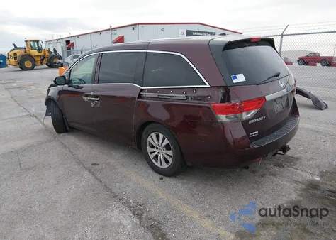 2014 Honda Odyssey Ex-L z USA, uszkodzony, nr VIN 5FNRL5H60EB039698